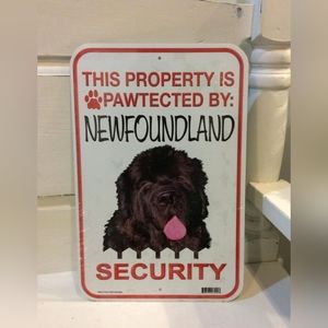 Large Metal Sign 1.5ftx1ft New Sealed